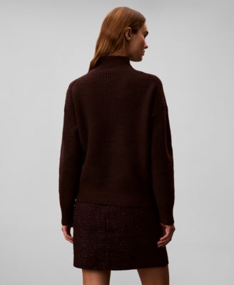 Women's Relaxed Turtle Neck Sweater