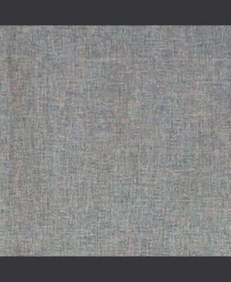 R-Crosby Essential Solid Color Fabric Printed Regal Valance 3" Rod Pocket 50" x 17" Ash Gray