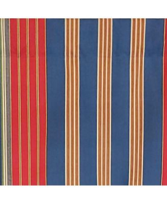 Sailor Stripe Regal 3" Rod Pocket Lining Luxurious and Elegant Window Treatment Valance 50" x 17" Nautical