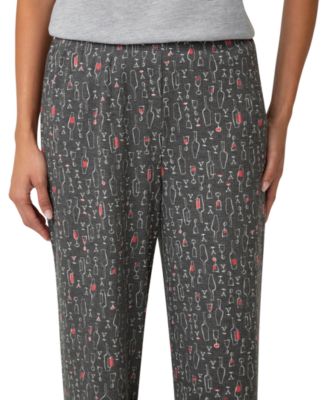 Women's 2-Piece Embellished Short Sleeve Pajama Set