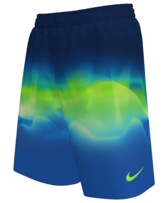 Boys' 8-20 Fade Ombre Print Swim Trunks