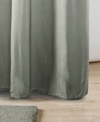 Ara Ombre Printed Seersucker Shower Curtain, 72" x 72"