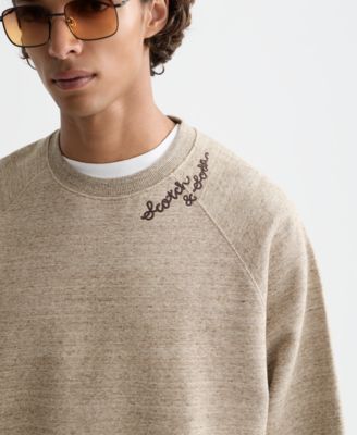 Men's Embroidered Long-Sleeve Sweatshirt