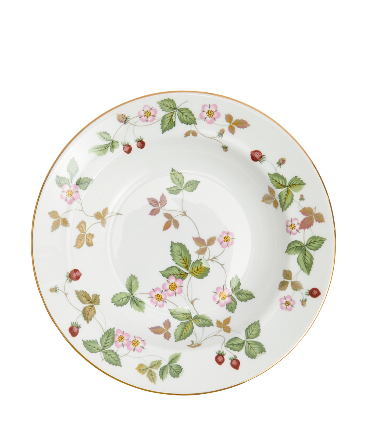 Wedgewood Wild Strawberry Rim Soup Bowl