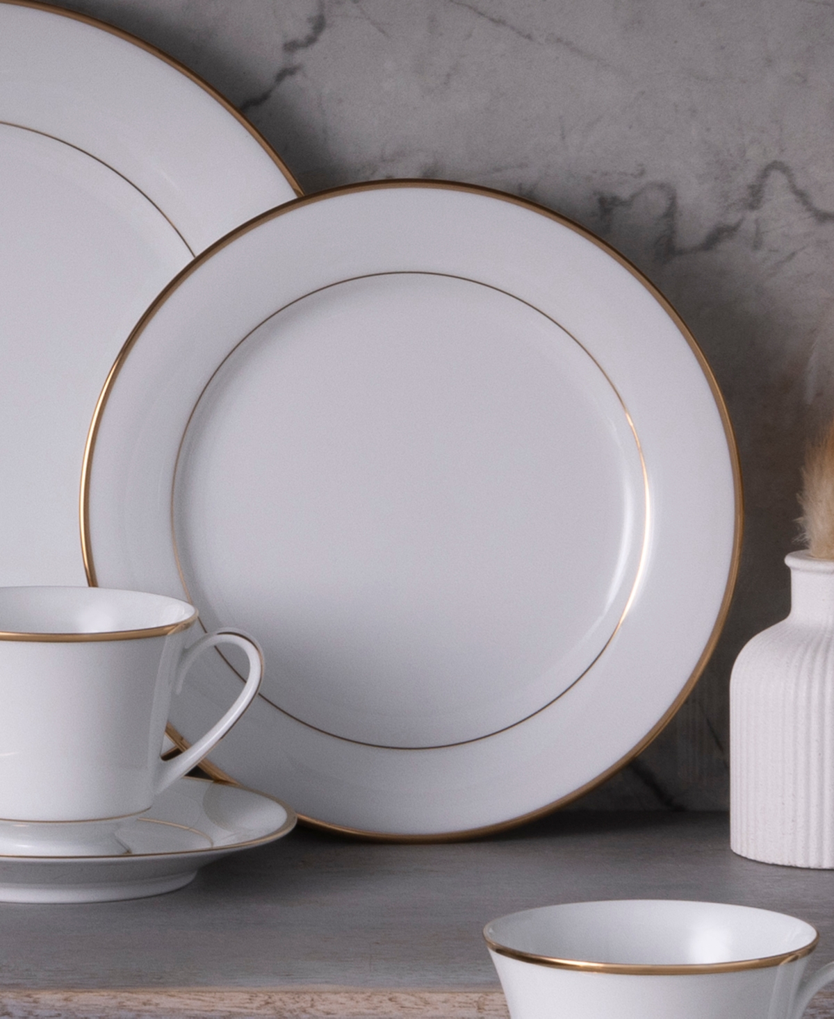 Noritake Heritage Set Of 4 Salad Plates In White