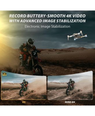 Drone with 4K UHD Camera for Adults, " Touch Screen Remote with 6000M Range, Auto Return, Wind Resistance, 40 Mins Intelligent Flight Time