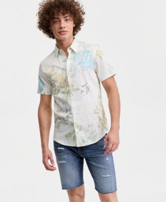 Men's Luxe Floral Woven Shirt