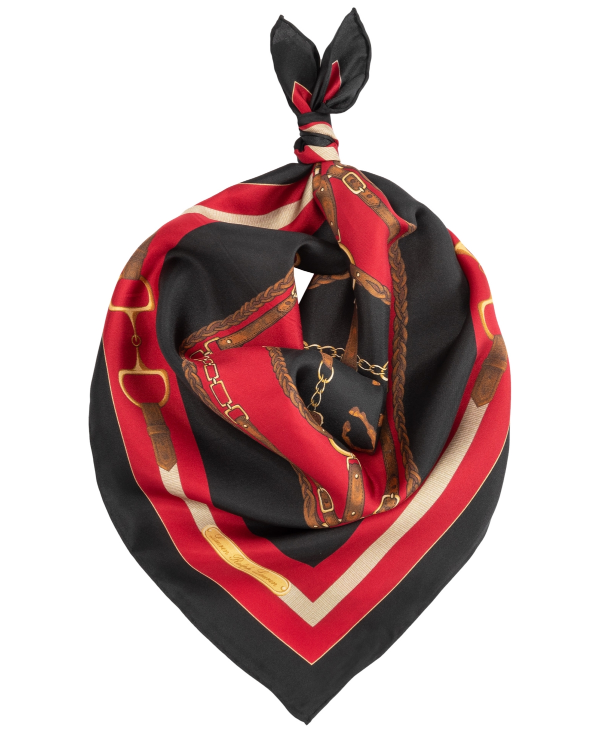 Lauren Ralph Equestrian Square Scarf