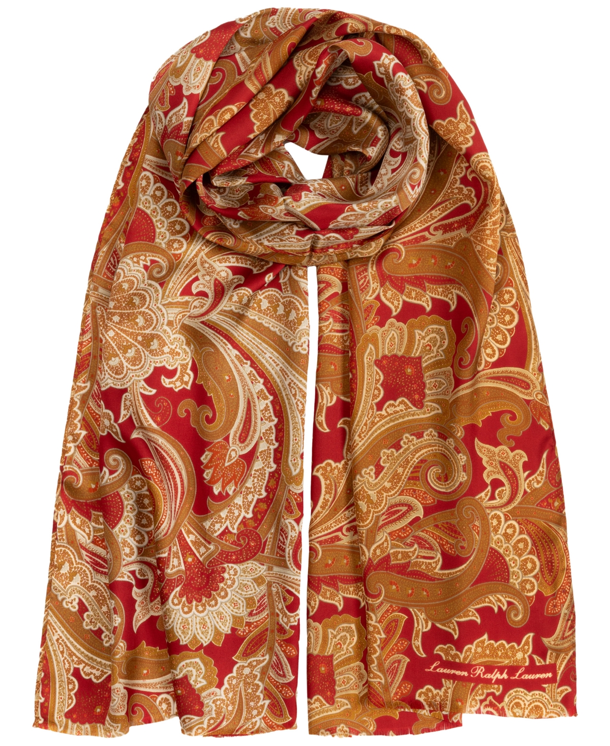 Lauren Ralph Lauren Paisley Oversized Oblong Scarf