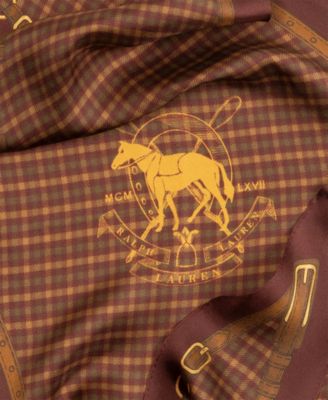 Plaid Small Diamond Scarf