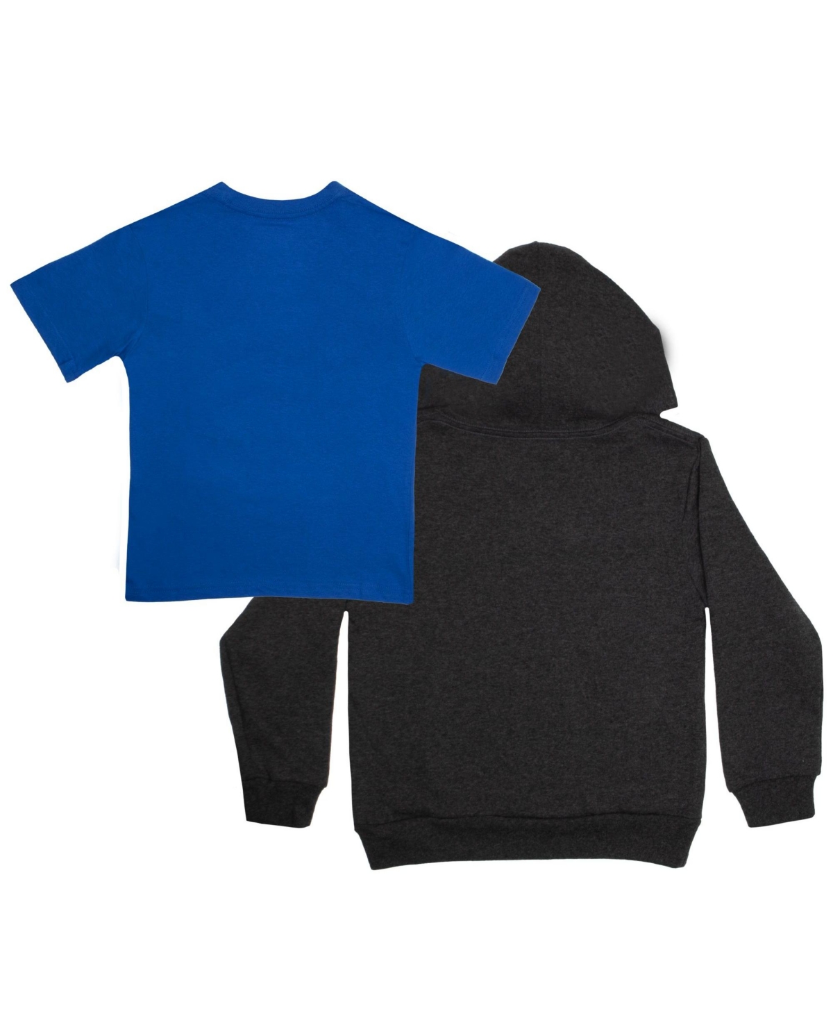 Mario Boys Super 2 Piece Hooded Sweatshirt and Graphic T-Shirt Bundle Set