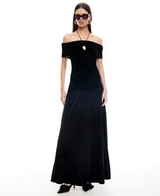 Women's Field of Dreams Off-The-Shoulder Ball Gown