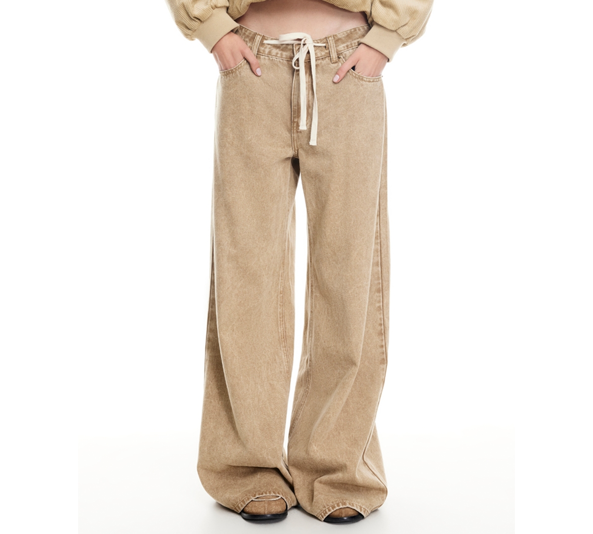 Lioness Women's Muse Front-zipper Jeans In Brown