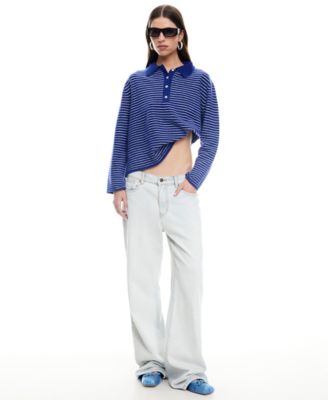 Women's Mayfair Long-Sleeve Spread Collar Top