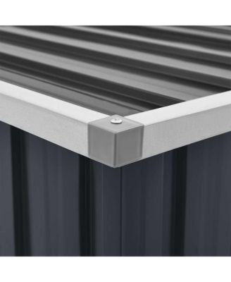 Storage Box Anthracite Galvanized steel, plastic Medium