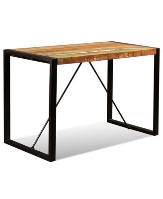 Dining Table Solid Reclaimed Wood 47.2"