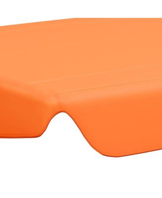 Replacement Canopy for Garden Swing Orange 59.1"/51.2"x41.3"/27.6"