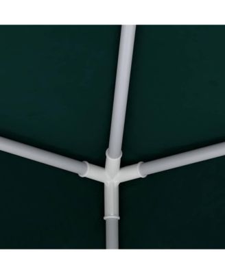 Professional Party Tent with Side Walls 13.1'x29.5' Green 0.3 oz/ft²