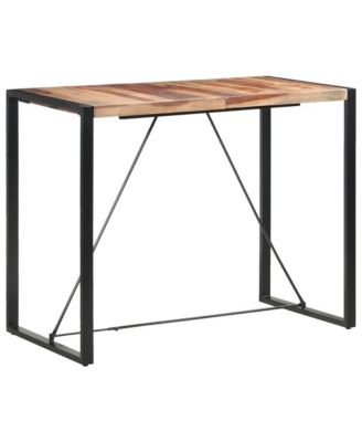 Bar Table 55.1"x27.6"x43.3" Solid Acacia Wood