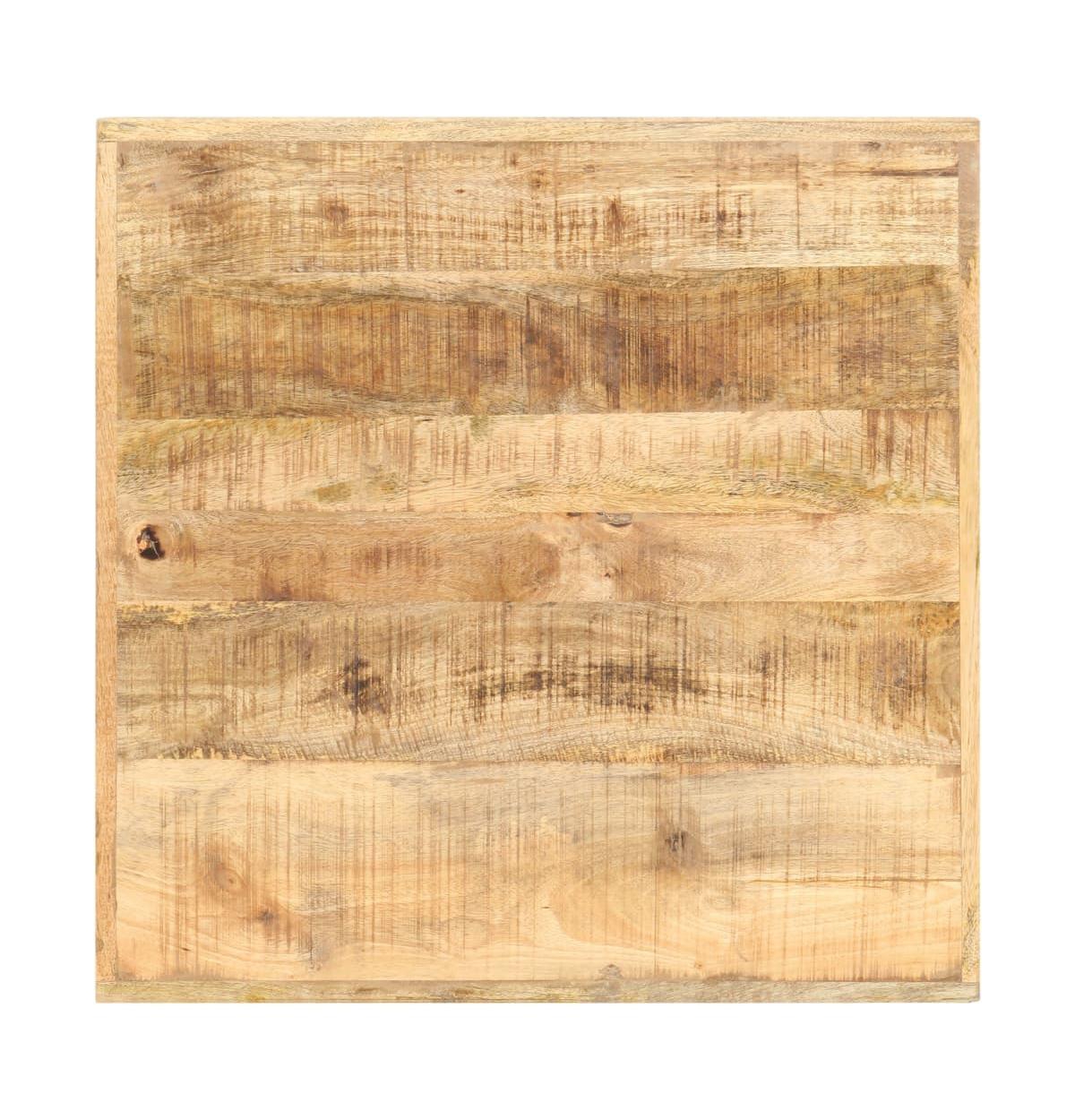 vidaXL Bar Table 23.6"x23.6"x42.1" Rough Mango Wood