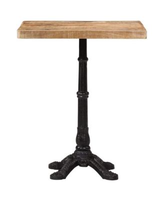 Bistro Table Natural Rough Mango Wood Medium Durable