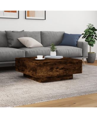 Coffee Table Smoked Oak Engineered wood Medium