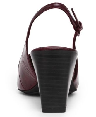 Women's Royce Block Heel Tailored Slingback Pumps