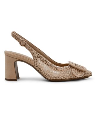 Women's Belinda Block Heel Slingback Pumps