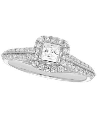 Macy's - Diamond Engagement Ring (5/8 ct. t.w.) in 14K White Gold