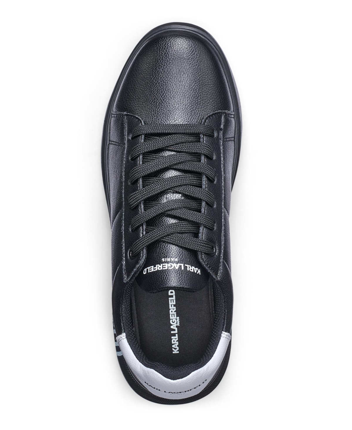 Karl Lagerfeld Paris Men's Spillover Side Logo Sneakers
