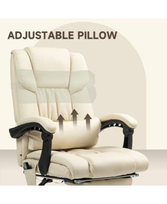 Massage Office Chair, Office Chair with 6 Vibration Points,