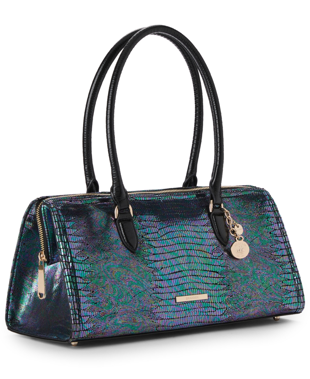 Brahmin Sophia Large Melbourne Satchel Bag In Multi