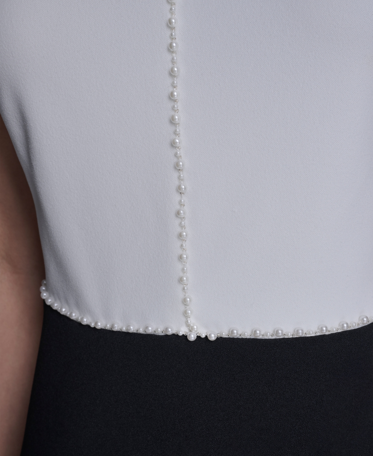 Karl Lagerfeld Paris Women's Scuba Crepe Fit & Flare Dress