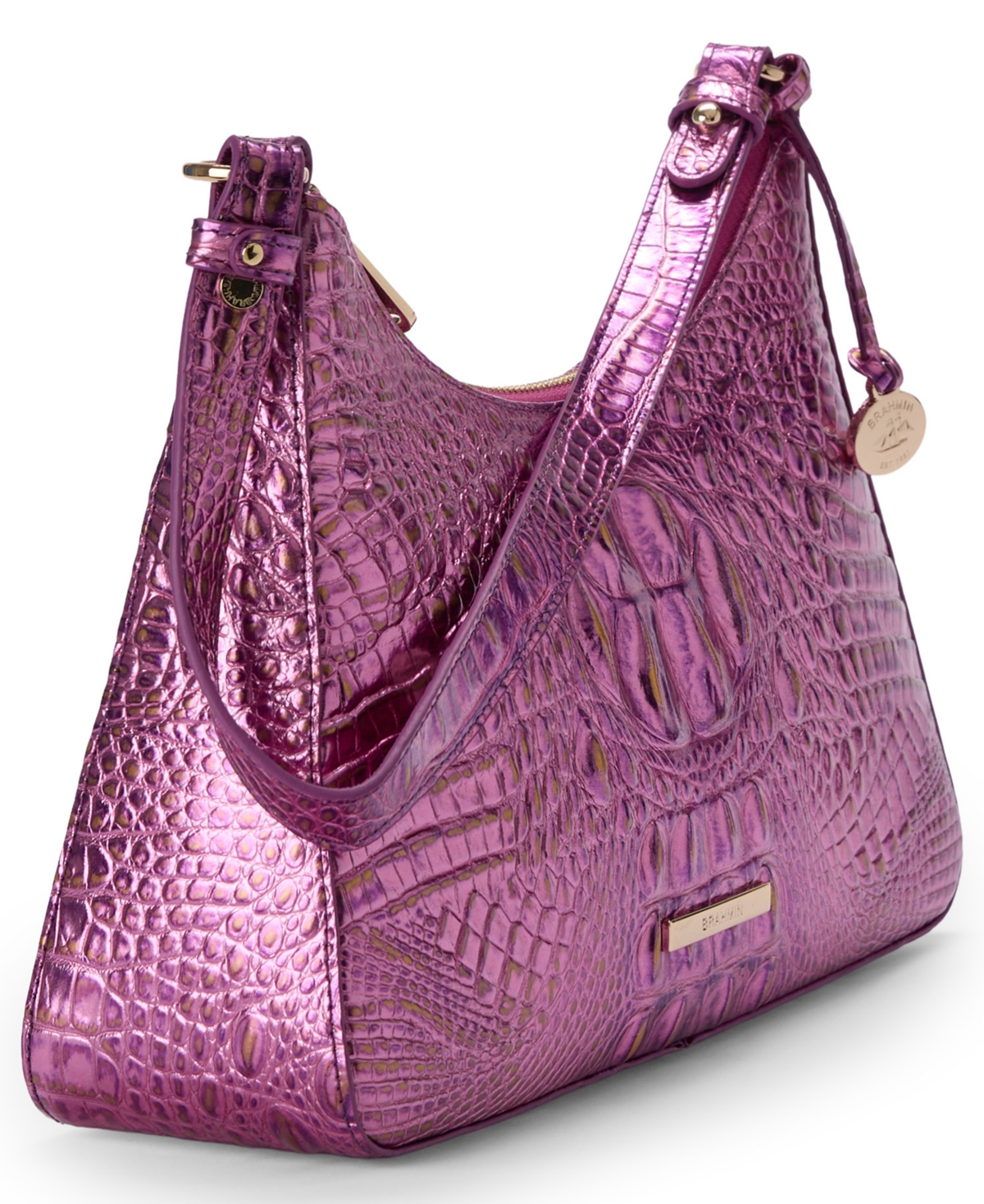 Brahmin Esme Melbourne Small Shoulder Bag In Purple