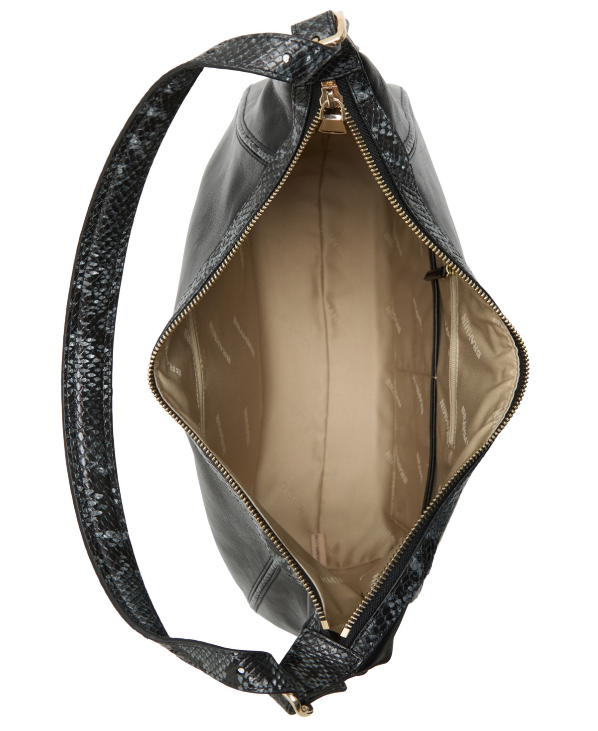 Brahmin Edie Large Zipper Hobo Bag