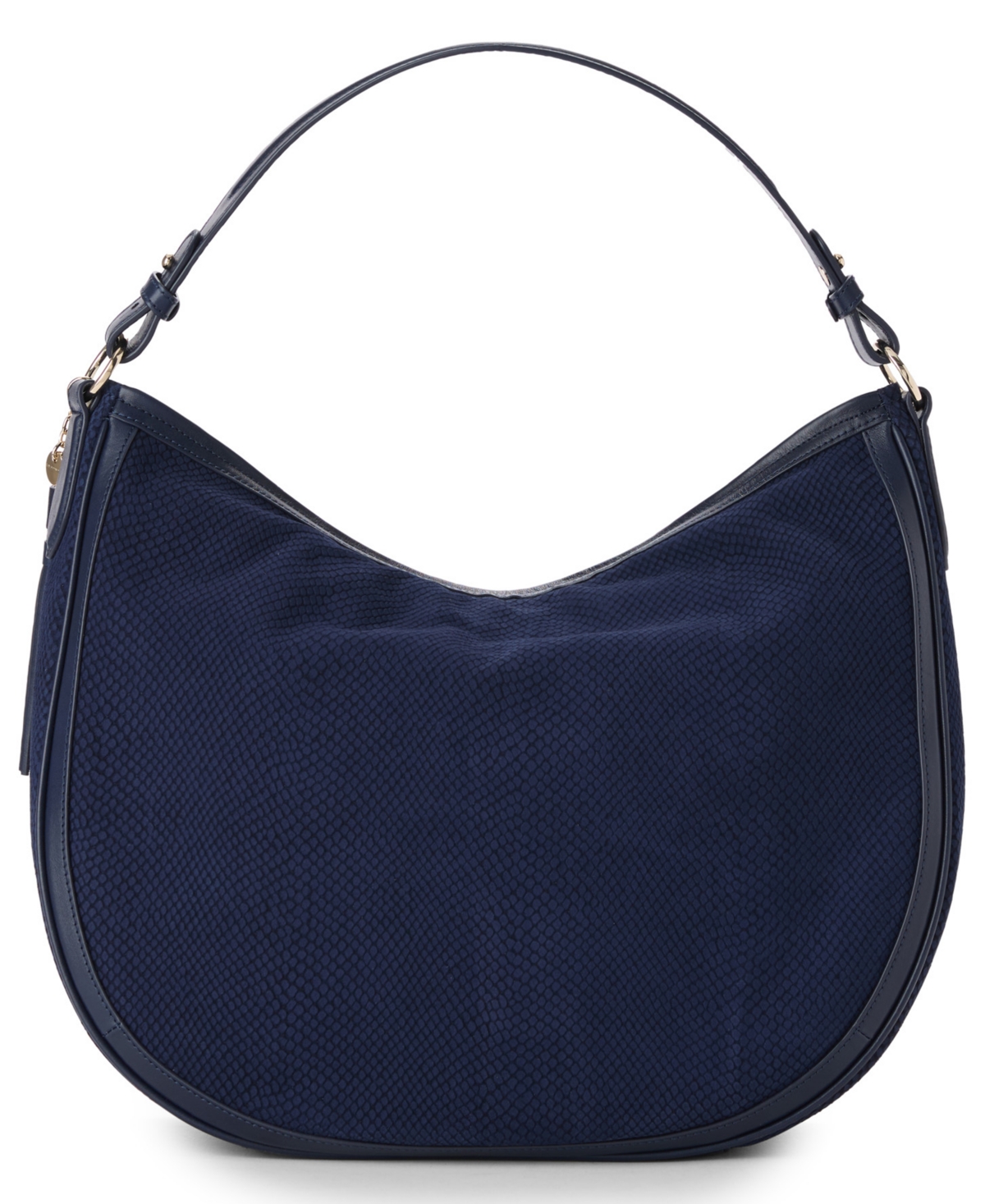 Brahmin Kathleen Leather Large Hobo Bag In Blue