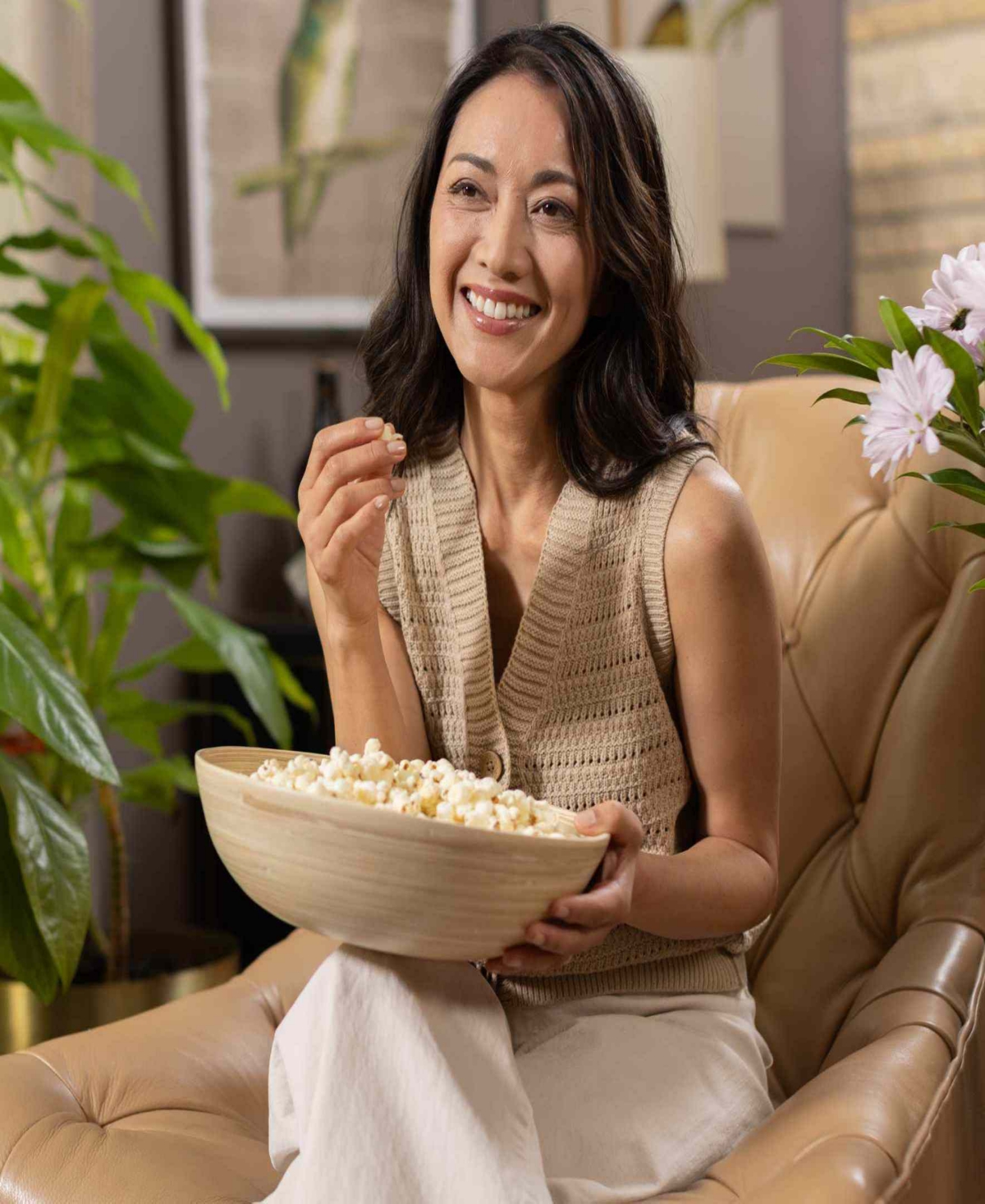 Joyce Chen Lexa Collection 2-pc. Salad Bowl Set In Brown