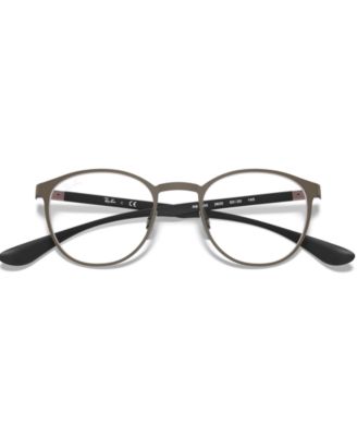 RX6355 Unisex Round Eyeglasses