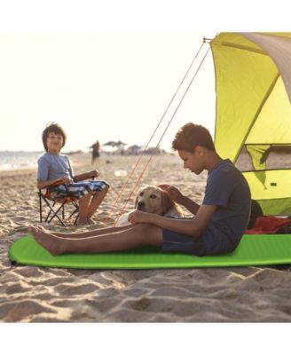 Inflatable Sleeping Pad with Carrying Bag-Green