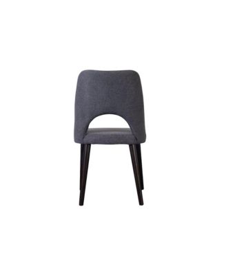 Prato Upholstered Dining Chair, Gray (Set of 2)