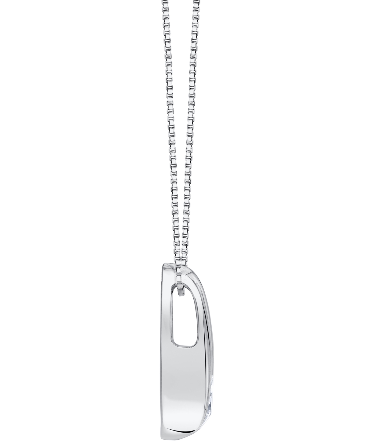 Sirena Lab Grown Diamond Pear Shape Pendant Necklace (2 Ct. T.w.) In 14k Yellow Gold (also In 14k White Gol In Metallic
