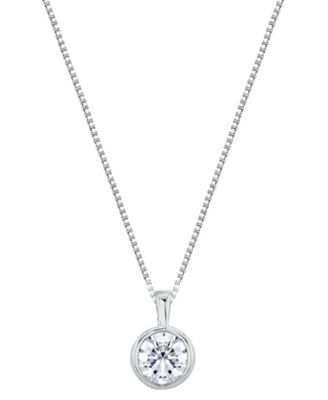 Sirena - Lab Grown Diamond Energy Pendant Necklace (1 ct. t.w.) in 14K Gold