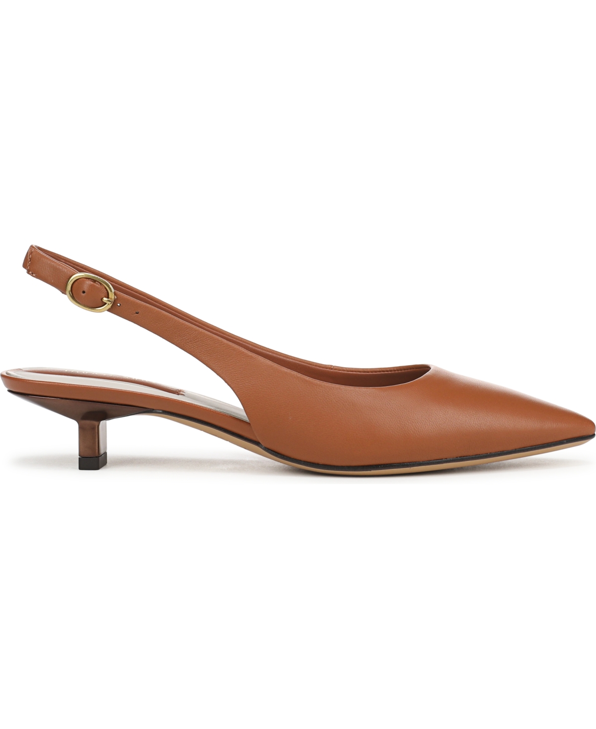 Franco Sarto Women's Pura Pointed Toe Slingback Pumps In Brown