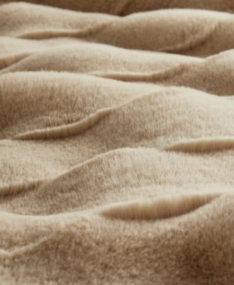 Vivienne Faux Fur Throw, 50" x 60"