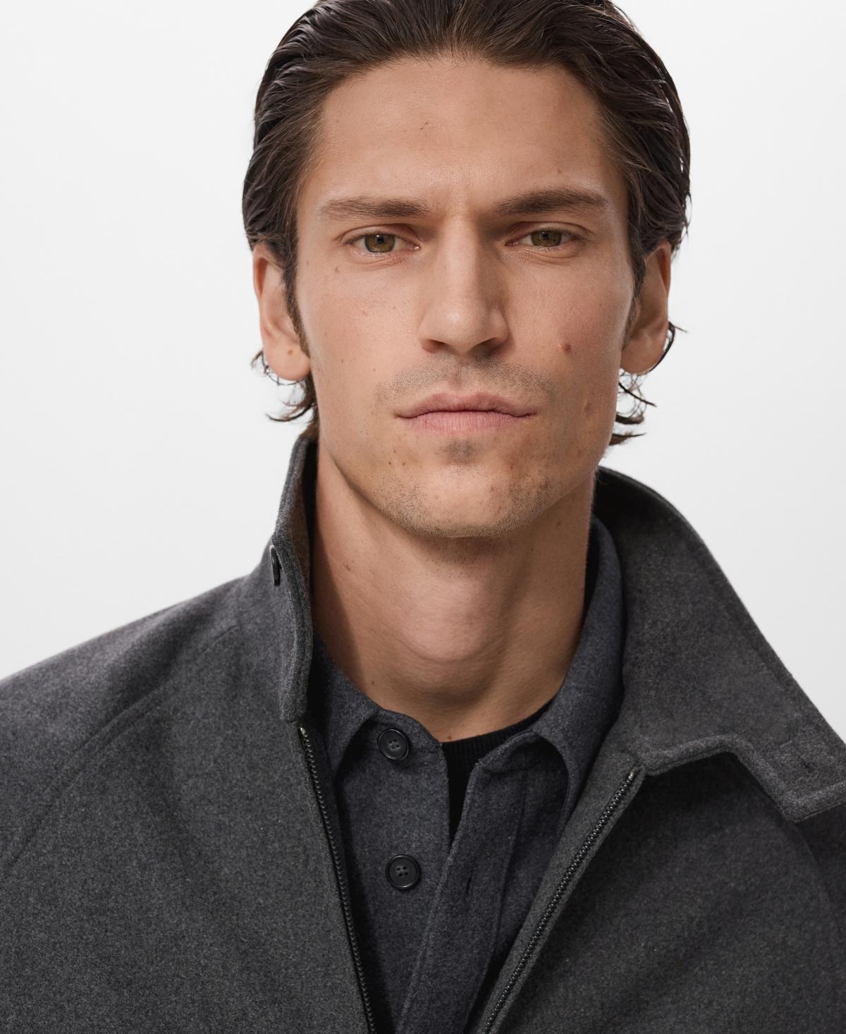 Mango Men's Wood Blend Jacket