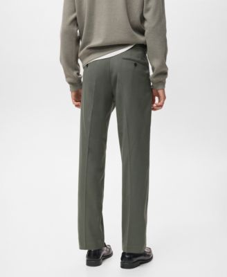 Men's Regular-Fit Pleated Pants