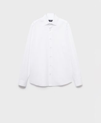 Men's Slim-Fit Cotton Shirt