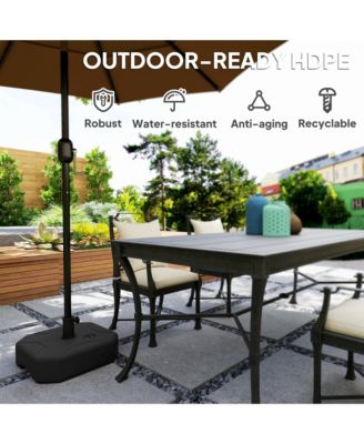 Square Patio Umbrella Base Holder, Outdoor Umbrella Sd,