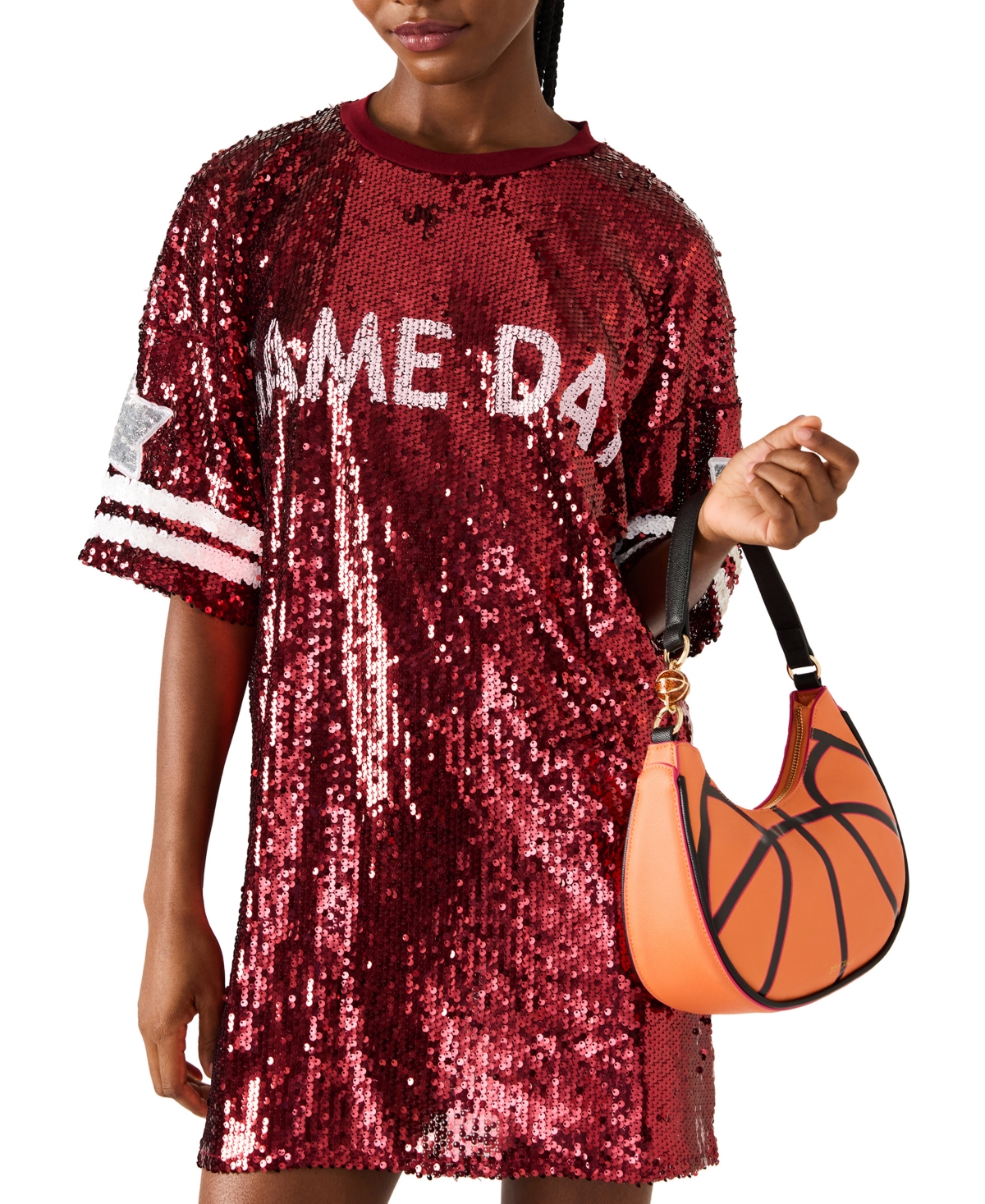 Betsey Johnson Slam Dunk Shoulder Bag