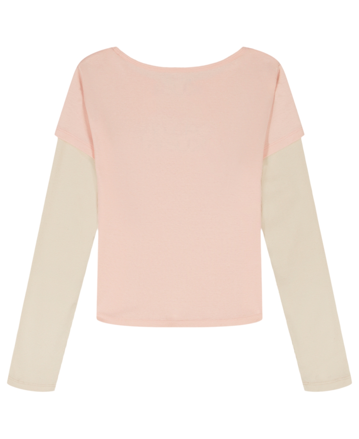 Calvin Klein Girls 7-16 Long-sleeve T-shirt In Pink